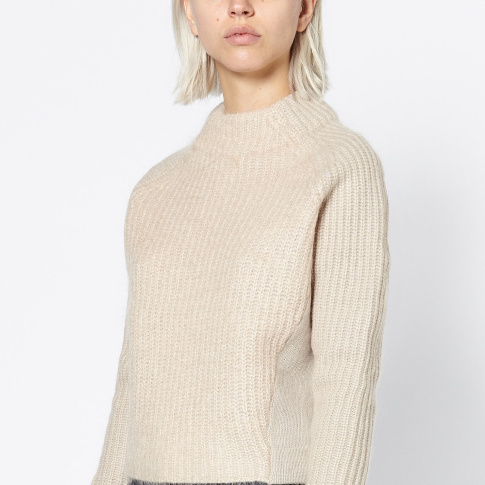Acne Studios “Loyal” mixed knit sweater, small